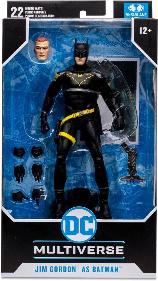 DC Multiverse 7 Inch Action Figure - Jim Gordon as Batman - Image 12