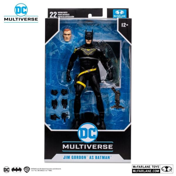 DC Multiverse 7 Inch Action Figure - Jim Gordon as Batman - Image 4