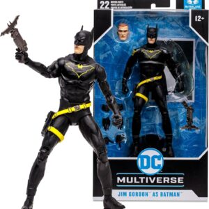 DC Multiverse 7 Inch Action Figure - Jim Gordon as Batman