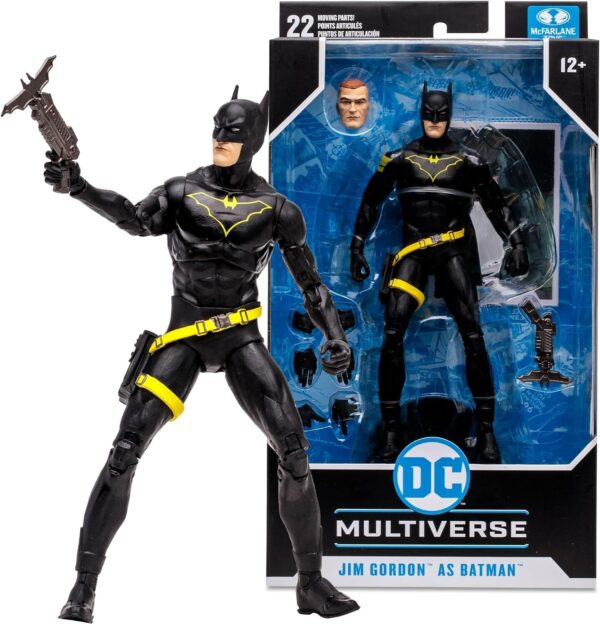DC Multiverse 7 Inch Action Figure - Jim Gordon as Batman