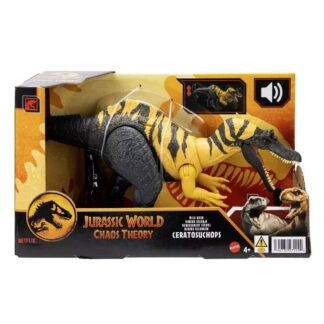 Jurassic World Chaos Theory Wild Roar Ceratosuchops Dinosaur Figure Collectible