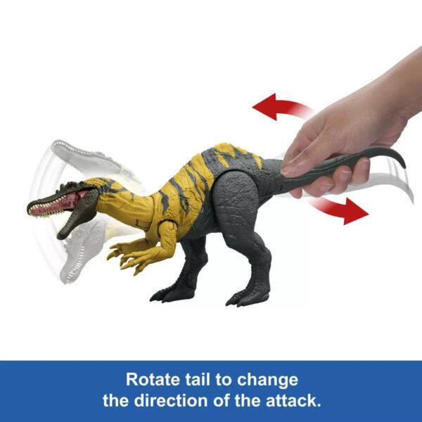 Jurassic World Chaos Theory Wild Roar Ceratosuchops Dinosaur Figure Collectible - Image 5