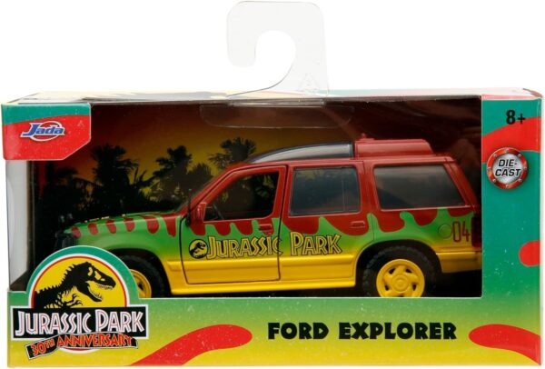 Jurassic World Diecast Model 1/32 1993 Ford Explorer - Brand New & Sealed - Image 3