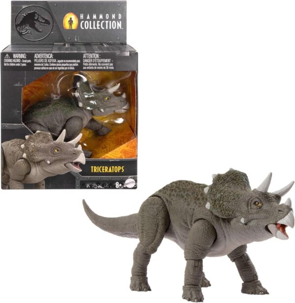 Jurassic World Hammond Collection Juvenile Triceratops action figure