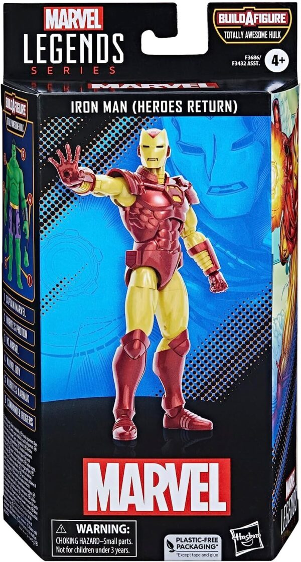 Marvel Legends Series Marvel Comics Iron Man (Heroes Return) 6-Inch Action Figur - Image 3