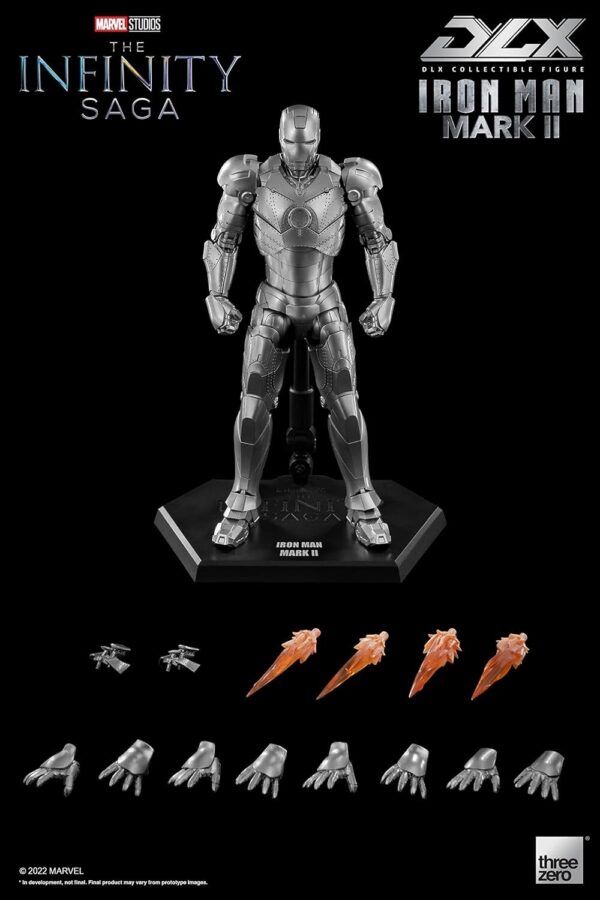 Marvel Studios: The Infinity Saga Iron Man Mark 2 DLX Action Figure - Image 6