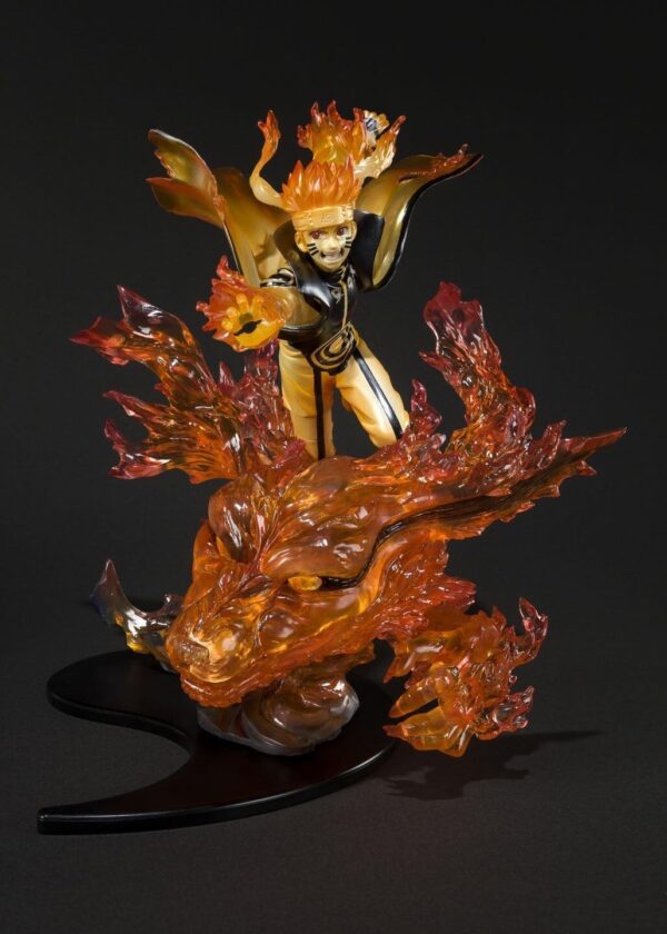 Naruto Shippuden Naruto Uzumaki Kurama Kizuna Relation FiguartsZERO Act Fig - Image 9