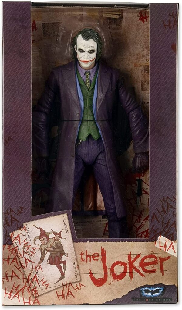 Official NECA 1:4 Scale The Dark Knight and The Joker Action Figure - Image 3