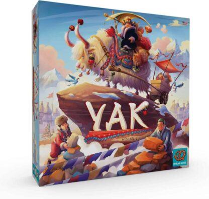 Pretzel Games  Yak  Board Game  Ages 8+  2-4 Players  30-60 Minutes Playing