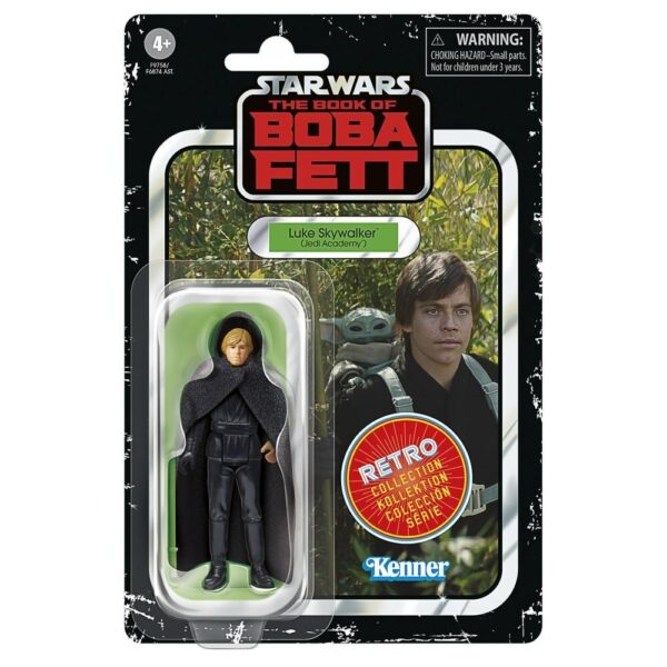 Star Wars Retro Collection Luke Skywalker (Jedi Academy) Act Fig (3.75”) F9758 - Image 3