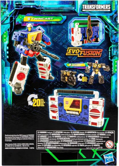 Transformers Legacy Evolution Twincast and Autobot Rewind Action Figure - Image 5
