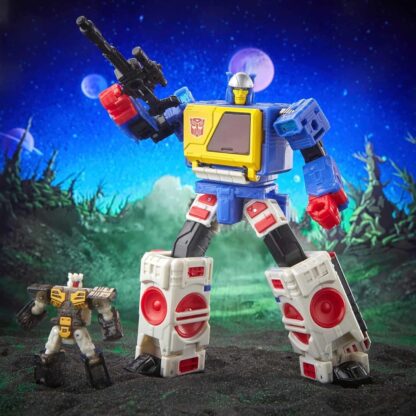 Transformers Legacy Evolution Twincast and Autobot Rewind Action Figure - Image 6