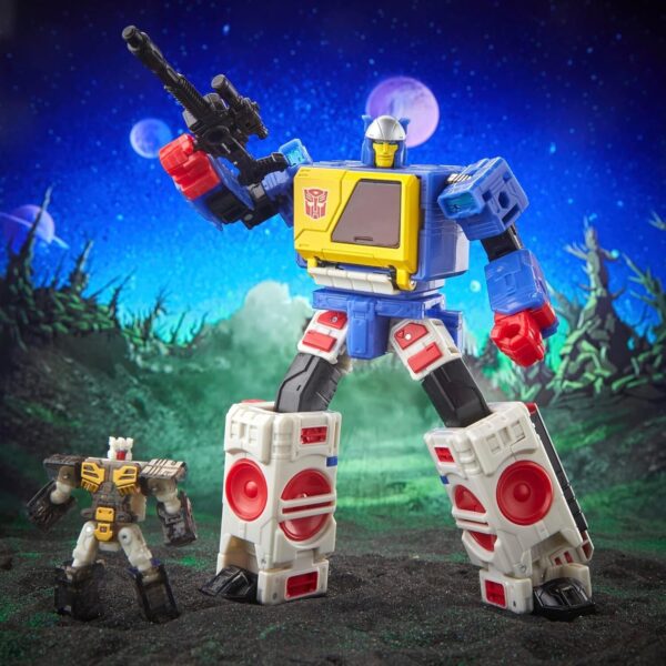 Transformers Legacy Evolution Twincast and Autobot Rewind Action Figure - Image 6