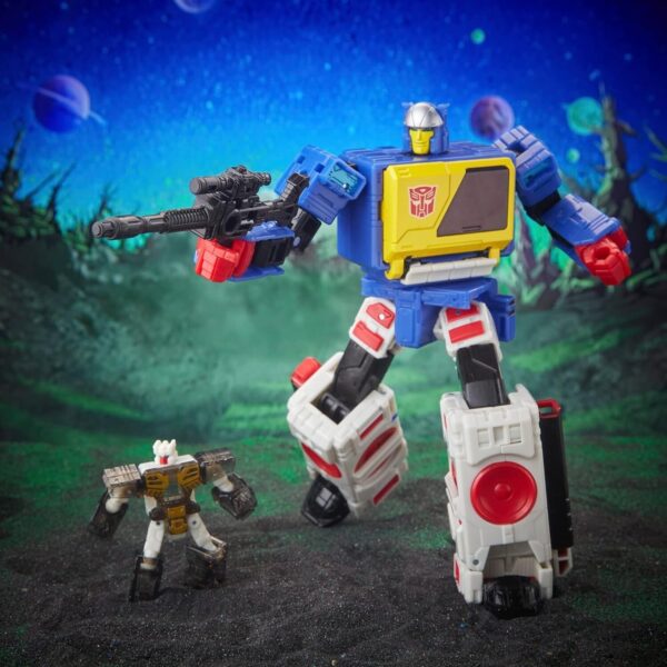 Transformers Legacy Evolution Twincast and Autobot Rewind Action Figure - Image 7