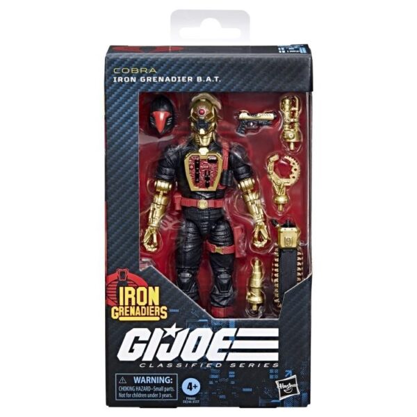 G.I. Joe Classified Series #134 Cobra Iron Grenadier B.A.T. 6-inch Action Figure - Image 3