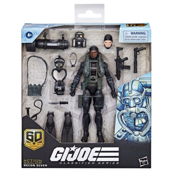 G.I. Joe Classified Series 60th Anniversary Action Sailor - Recon Diver - Image 6