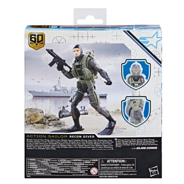 G.I. Joe Classified Series 60th Anniversary Action Sailor - Recon Diver - Image 7
