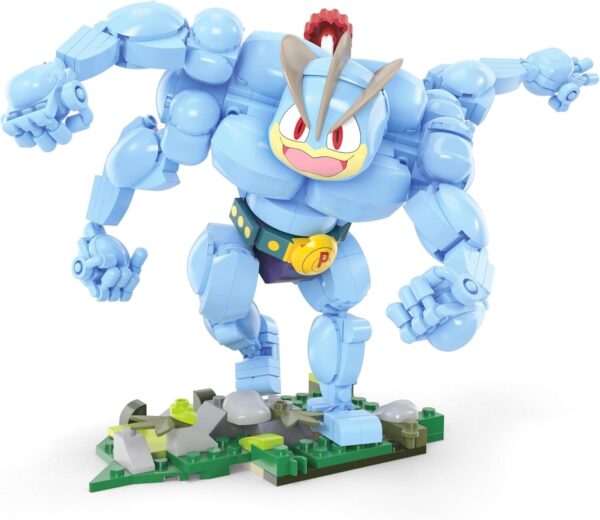 MEGA Pokémon Building Toys Set Machamp with 401 Pieces, Articulated and Poseable