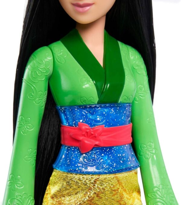 Mattel Disney Princess Dolls, Mulan Posable Fashion Doll - Image 5
