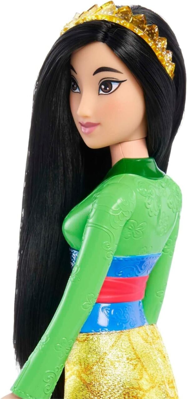 Mattel Disney Princess Dolls, Mulan Posable Fashion Doll - Image 6