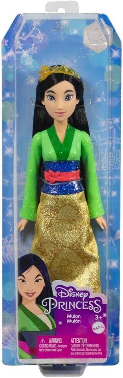Mattel Disney Princess Dolls, Mulan Posable Fashion Doll - Image 7