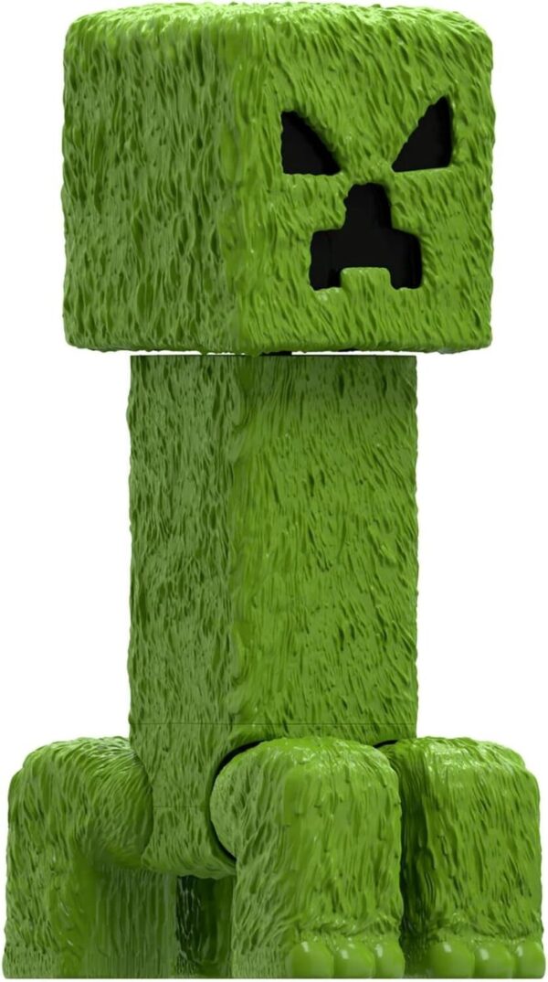 Mattel Minecraft Large-Scale Action Figure, 12-inch Posable Creeper Toy Collecti - Image 3