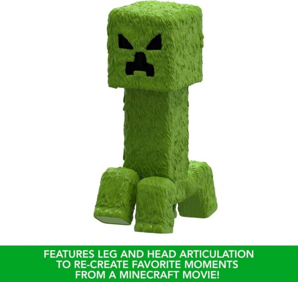 Mattel Minecraft Large-Scale Action Figure, 12-inch Posable Creeper Toy Collecti - Image 5
