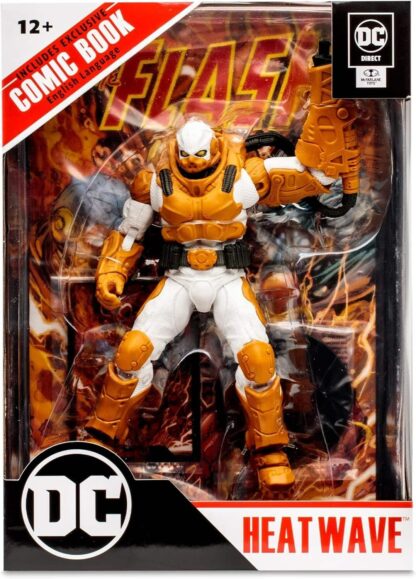 McFarlane Toys, DC Comic 7-inch Heatwave Action Figure with 22 Moving Parts - Image 11