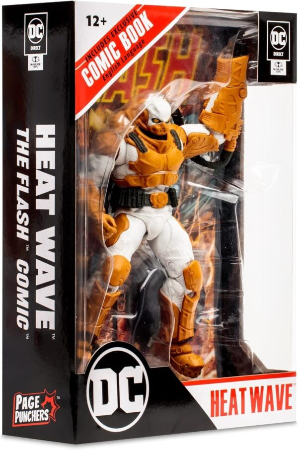 McFarlane Toys, DC Comic 7-inch Heatwave Action Figure with 22 Moving Parts - Image 12