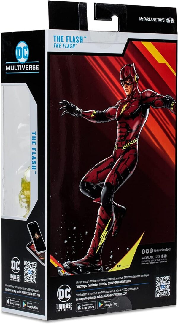 McFarlane Toys, DC Multiverse 7-inch The Flash Batman Costume Action Figure - Image 11