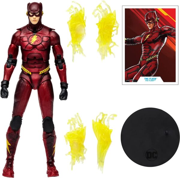 McFarlane Toys, DC Multiverse 7-inch The Flash Batman Costume Action Figure - Image 8