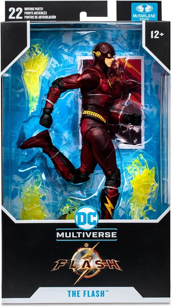 McFarlane Toys, DC Multiverse 7-inch The Flash Batman Costume Action Figure - Image 9