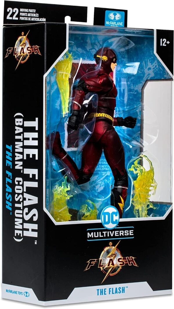 McFarlane Toys, DC Multiverse 7-inch The Flash Batman Costume Action Figure - Image 10
