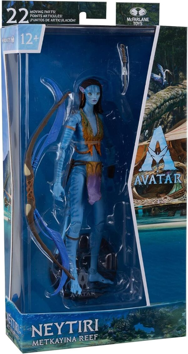McFarlane Toys , Disney Avatar, World of Pandora 7-inch Neytiri (Reef Battle) - Image 13