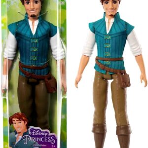 OFFICIAL ​Disney Princess Toys, Posable Flynn Rider Fashion Doll