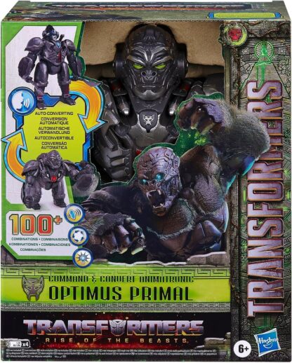 TRANSFORMERS Rise of the Beasts Command & Convert Animatronic Optimus Primal 31 - Image 3