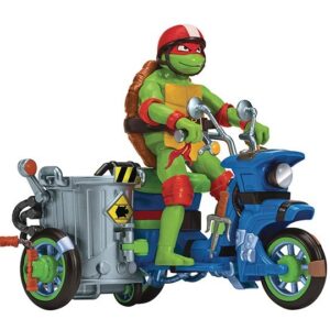 Teenage Mutant Ninja Turtles: Mutant Mayhem Raphael Battle Cycle Set