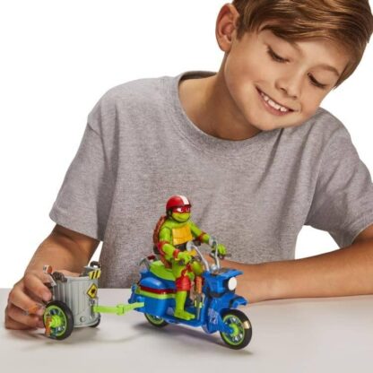 Teenage Mutant Ninja Turtles: Mutant Mayhem Raphael Battle Cycle Set - Image 5