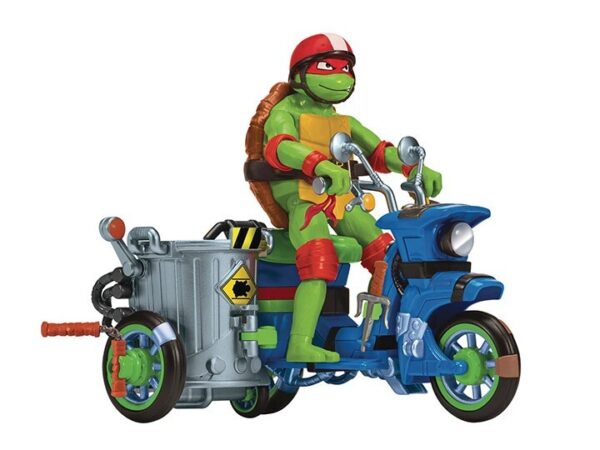 Teenage Mutant Ninja Turtles: Mutant Mayhem Raphael Battle Cycle Set