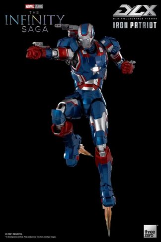 ThreeZero - Marvel Infinity Saga Iron Patriot Deluxe 1/12 Scale Action Figure