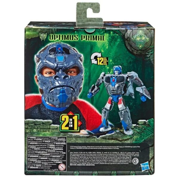 Transformers Toys Transformers: Rise of the Beasts Movie Optimus Primal 2-in-1 - Image 4