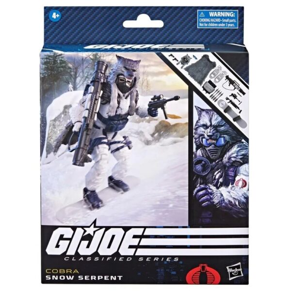 G.I. Joe Classified Series Snow Serpent, Deluxe Collectible G.I. Joe Action Fig - Image 3