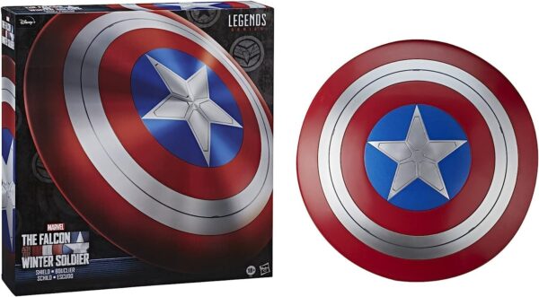 Hasbro Marvel Legends Series Falcon Winter Soldier & Captain America Sheild - Image 4