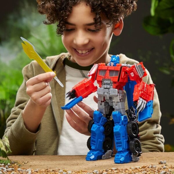 Hasbro Transformers: Rise of the Beasts Beast-Mode Optimus Prime Figure NEW - Image 7