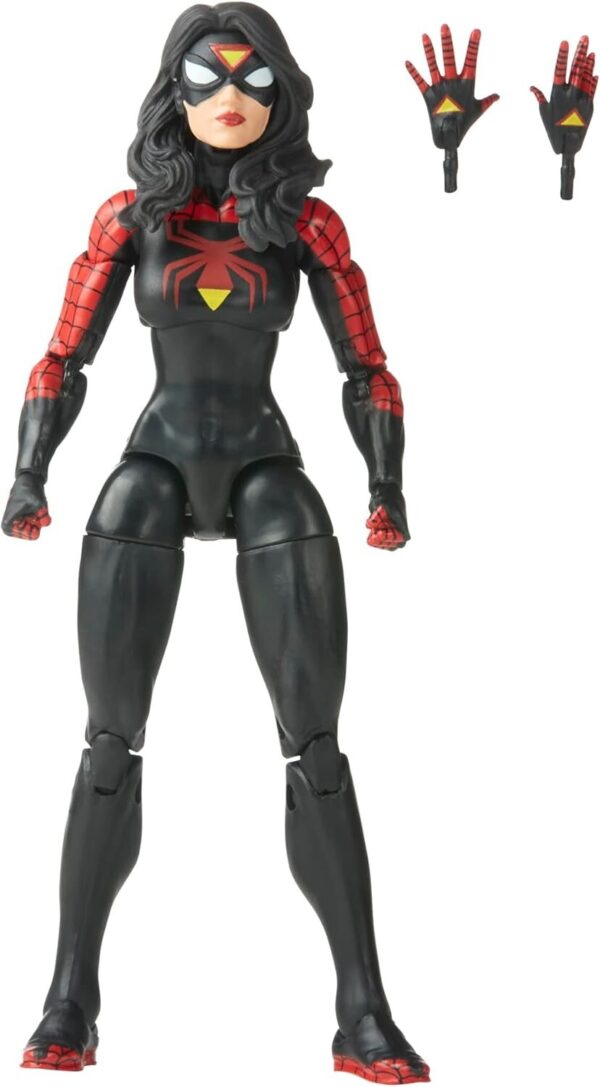 Marvel Legends Series Spiderman Retro Jessica Drew Spider-Woman 6" Action Figure - Image 3