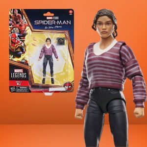 Spider-Man: No Way Home Marvel Legends MJ 6-Inch Action Figure
