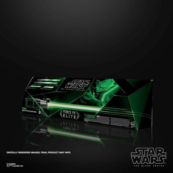 Star Wars The Black Series Yoda Premium Force FX Elite Lightsaber - Image 12
