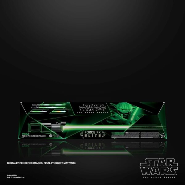 Star Wars The Black Series Yoda Premium Force FX Elite Lightsaber - Image 3