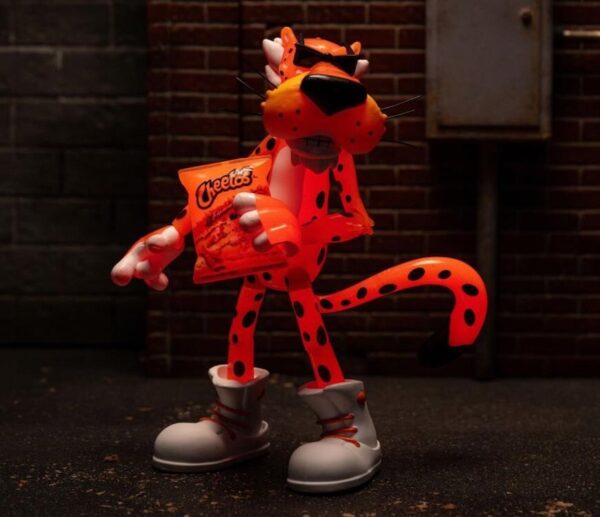 Cheetos Chester Cheetah (Flamin' Hot Cheetos) Glow-in-the-Dark Action Figure - Image 7