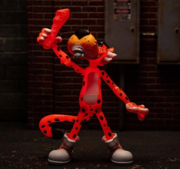 Cheetos Chester Cheetah (Flamin' Hot Cheetos) Glow-in-the-Dark Action Figure